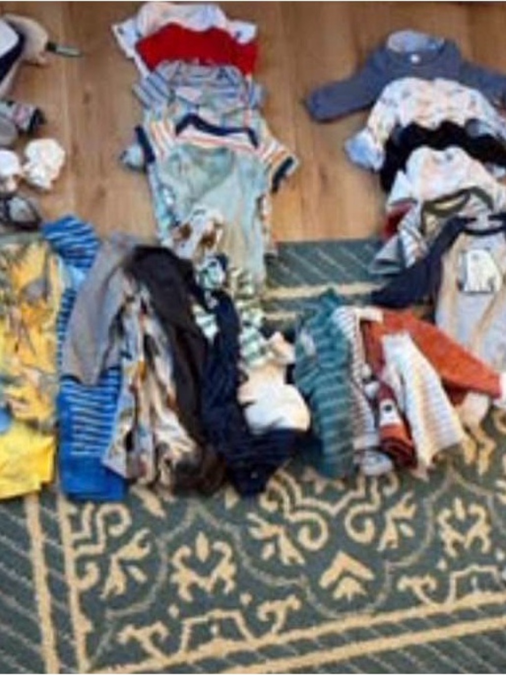 Huge Lot of Newborn-3 Month Boy Clothing
